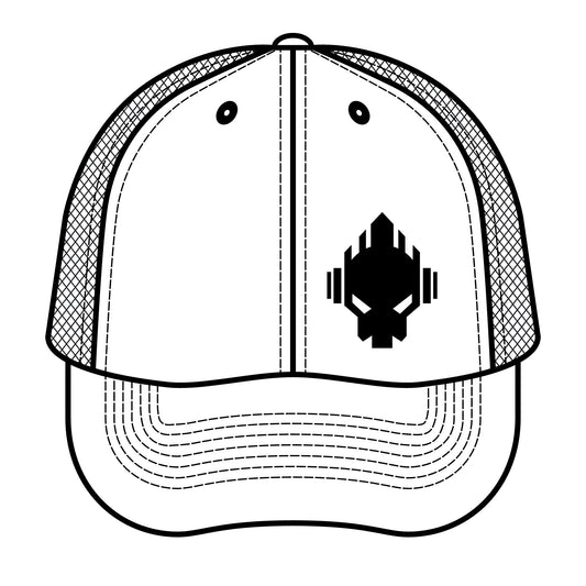 infoWARRIOR Dark Logo Trucker Hat